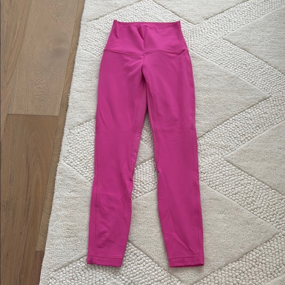 Pink lululemon leggings - Picture 1 of 4